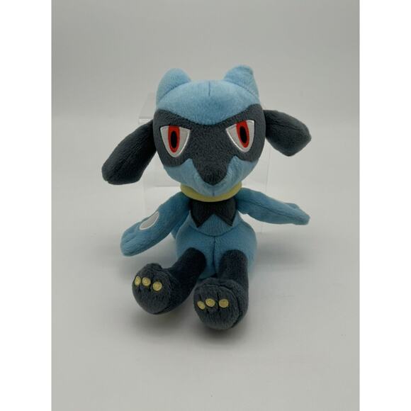 Riolu B1407 Pokemon Takara Tomy Plush 7" Stuffed Toy Doll Lucario Japan - Picture 1 of 4